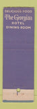 Matchbook Cover - Georgian Hotel Evanston IL