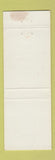 Matchbook Cover - Village Pub Calumet Park IL WEAR