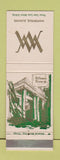 Matchbook Cover - Willoway Manor Naperville IL