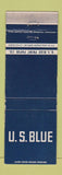 Matchbook Cover - US Blue Print Paper Chicago IL WEAR
