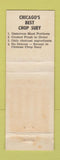 Matchbook Cover - Jimmy Wong's Chicago IL Chinese Food WORN