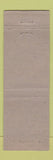 Matchbook Cover - Fish & Chips Chicago IL