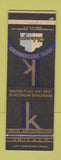 Matchbook Cover - Hotel Knickerbocker Chicago IL