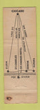 Matchbook Cover - St Charles Hotel Cafe St Charles IL WORN