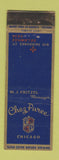 Matchbook Cover - Chez Paree Chicago IL WEAR