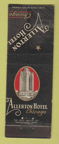 Matchbook Cover - Allerton Hotel Chicago IL WEAR