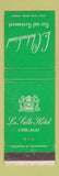 Matchbook Cover - LaSalle Hotel Chicago IL Le Chateaubriand
