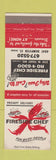 Matchbook Cover - Fireside Chef Chicago IL