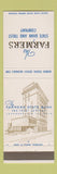 Matchbook Cover - Farmers State Bank and Trust Jacksonville IL