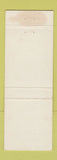 Matchbook Cover - Parish Bank and Trust Momence IL