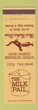 Matchbook Cover - The Milk Pail Elgin Dundee IL