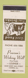 Matchbook Cover - Pearson's Wishing Well Cicero IL WEAR