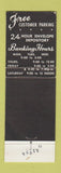 Matchbook Cover - First State Bank Harvard IL