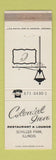 Matchbook Cover - Colonial Inn Schiller Park IL WEAR