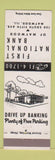Matchbook Cover - First National Bank Maywood IL