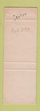 Matchbook Cover - Longview State Bank Longview IL