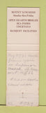 Matchbook Cover - Cloven Hoof Steak House Marengo IL