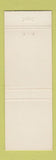 Matchbook Cover - The Good Table Harwood Heights IL WEAR
