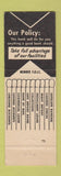 Matchbook Cover - State Bank of Annawan IL