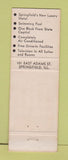 Matchbook Cover - State House Inn Springfield IL WORN