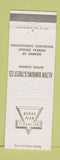 Matchbook Cover - Alton Banking and Trust IL