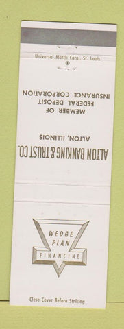 Matchbook Cover - Alton Banking and Trust IL