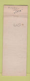 Matchbook Cover - Chance's Cleaning Shop Salem IL