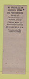 Matchbook Cover - The Farm Restaurant Springfield IL WEAR