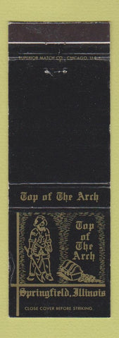 Matchbook Cover - Top of the Arch Springfield IL WEAR