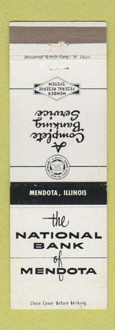 Matchbook Cover - National Bank of Mendota IL