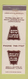Matchbook Cover - Sulky Club Homewood IL