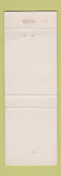 Matchbook Cover - Sulky Club Homewood IL