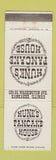 Matchbook Cover - Hunk's Pancake House Kankakee IL