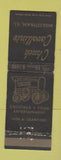 Matchbook Cover - Chuck Cavallini's Midlothian IL