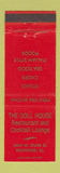 Matchbook Cover - The Doll House Rockford IL