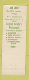 Matchbook Cover - Murphy's Restaurant Peoria IL