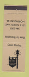 Matchbook Cover - Tiritilli's Restaurant Northlake IL