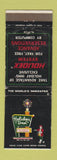 Matchbook Cover - Holiday Inn Rockford IL WEAR