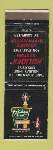 Matchbook Cover - Holiday Inn Rockford IL WEAR