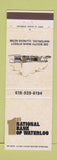 Matchbook Cover - 1st National Bank Waterloo IL