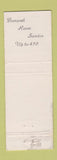 Matchbook Cover - Heritage House Springfield IL WORN