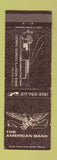 Matchbook Cover - American Bank Cerro Gordo IL