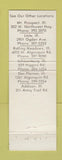 Matchbook Cover - Jake's Pizza and Pub Elk Grove IL WEAR