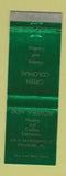 Matchbook Cover - Don Sparrow Heating Cooling Sycamore IL WEAR