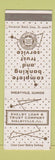 Matchbook Cover - Shelby Loan and Trust Shelbyville IL