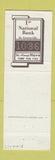 Matchbook Cover - First National Bank of Greenville IL