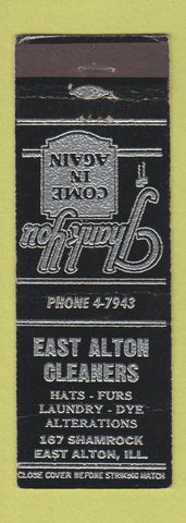 Matchbook Cover - East Alton Cleaners IL WEAR
