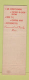 Matchbook Cover - CHief Illini Motel Urbana IL