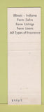 Matchbook Cover - Maurice Brasel Real Estate Milford IL WEAR