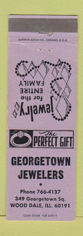 Matchbook Cover - Georgetown Jewelers Wood Dale IL